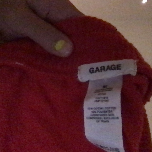 red baggy shorts - Picture 3 of 3